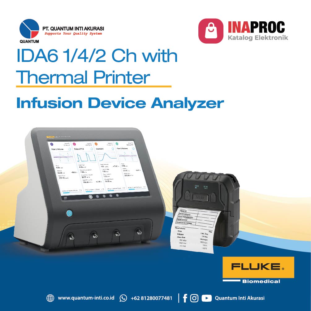 IDA 1-4-2 CH Printer Thermal-Fluke Biomedical